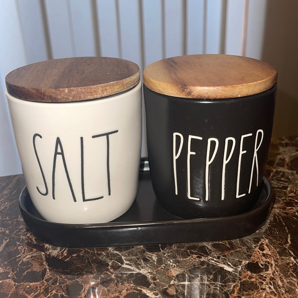 Rae Dunn Salt and Pepper